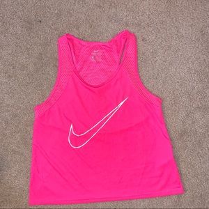hot pink nike tank, size small